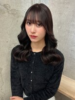 アロ 梅田(alo) 【苗代萌】ブリーチなしでできるチョコレートブラウン