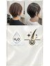 NEW!!水素ケアカラー（全体）+カット　　＊白髪染め　　￥9000～