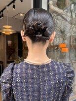 シティ(sity.)&nbsp;薬院　ヘアセット　顔まわりカット　ヘアアレンジ