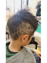 フレンズ 麻生店(friend's)&nbsp;札幌麻生　キッズカット(スパイダー/特殊デザイン)】