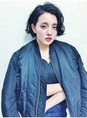 Coast.スポンテニアス×ショート×ネイビー×暗めカラー★