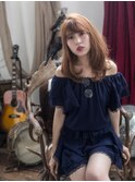大人かわいいセクシーセミロング 【LuLu池袋】
