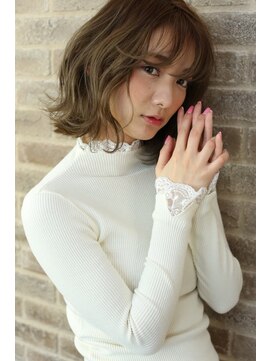アース コアフュールボーテ 長野駅前店(EARTH coiffure beaute) ふんわりボブディ