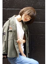 アクト(ACT)&nbsp;アッシュベージュショートボブ