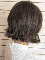 デコヘアー キートス(DECO HAIR kiitos)&nbsp;グレージュの切りっぱなしボブ☆