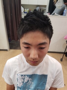 キューティ 福久店(CUTiE) 刈り上げ＆アップバング