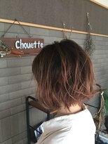 シュエット(Chouette) ピンクグレージュボブ