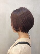ヘアスタジオダップ(hair studio dap)&nbsp;ピンクアッシュ×ショートボブ