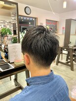 オレンジ(orange)&nbsp;【orange大分賀来】メンズツーブロックマッシュスタイル