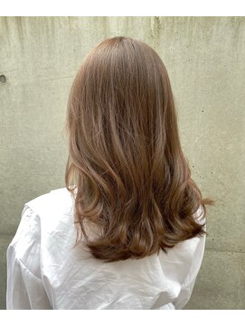 ロンドアベニール 北千住(Lond avenir) ブリーチ無し　透明感ブルージュ　西田大樹