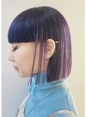 クラシックパープルボブ