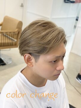レジット メンズ ヘアサロン(LEGIT MEN's HAIR SALON) ベージュカラー