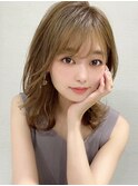 大人かわいい似合わせカット/こなれミディ/美髪/くびれヘア/20代
