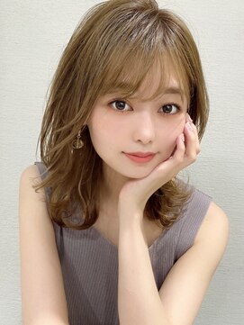 シルクレイ 新宿店(Silk-lei) 大人かわいい似合わせカット/こなれミディ/美髪/くびれヘア/20代