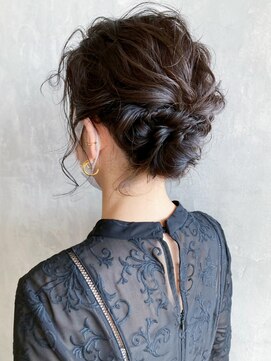 アルバム 渋谷パルコ(ALBUM) ボブフルアップ_チェリーブラウンフェミニンロング_ba334931