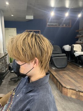 フラット(flat) マッシュウルフ