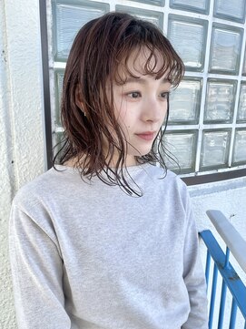 ロマーリ(LOMARLIE) ニュアンスウェーブ_前髪パーマ