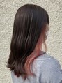 アイリスヘアー(iris hair)&nbsp;ピンク系インナーカラーロングの方にもおすすめです