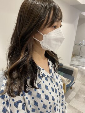 キャパサウス 春日 大野城店(CAPA south) インナーグレージュ　イヤリングカラー　韓国ヘア　ヨシンモリ