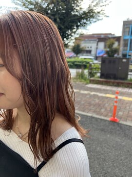 へアサロンアンドカフェガーデン(hair salon&cafe GARDEN) ダブルカラー/オレンジベージュ/ケアブリーチ