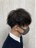 緩めツイストパーマ