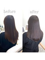 カレンアンドエクラート 大宮(KAREN&ECLART)&nbsp;髪質改善　艶髪　ストレート　縮毛矯正　暗髪　韓国風　ロング