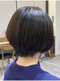ミルクティーベージュカラーくびれヘアグレージュカラー韓国