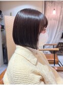 ぱつっとボブ/切りっぱなしボブ/ミニボブ