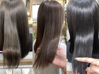 ソーコ(SOKO)の写真/クセ解消×美シルエットを実現。思わず触れたくなる,うる艶ストレートの仕上がりに感動…*[観音寺]