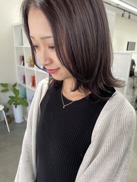 キートス 高知店(kiitos) ★くびれボブ似合わせカットイメチェンナチュラルカールミディ