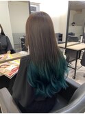 グラデーション ライブグリーン