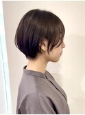 マッシュショート【相馬】 #小顔補正立体カット#仙台髪質改善