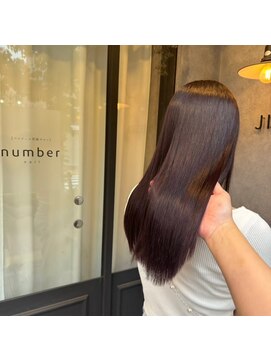ナンバー ジルバ 立川(N° jillva) 髪質改善/縮毛矯正/酸性ストレート/透明感カラー/トリートメント