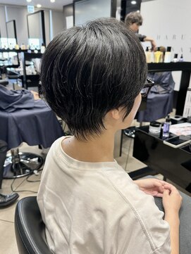 ハルキ ミナト ジャパン オオサカ(HARUKI MINATO japan OSAKA) 30代40代50代小顔似合わせカットくびレイヤーエモージュ大人可愛