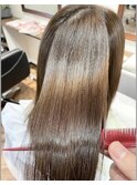 髪質改善ストレート
