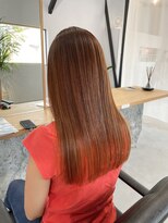 リブ(LIV)&nbsp;オレンジブラウン/グラデーションカラー/髪質改善トリートメント