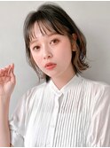 似合わせカットイメチェン美髪愛され艶感うるツヤセミディ