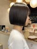 【RINA指名限定】骨格矯正ボブカット＋1steｐトリートメント
