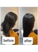 髪質改善/縮毛矯正/ストレート/ナチュラル/カラー/白髪染め