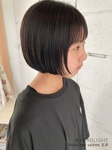 ソーエン バイ ヘッドライト 釧路店(soen by HEADLIGHT) キッズカット＃可愛いボブ切りっぱなしミニボブくびれヘアマロン