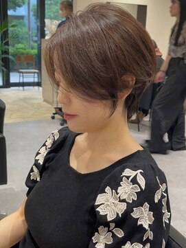 ジアン バイ ミルボン 西宮ガーデンズプラス(GIEN by milbon) 透け感ショート/くびれショート/エイジングケア/西宮ショート/艶