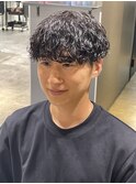 #波巻きパーマ#波巻きスパイラル/小岩隆樹