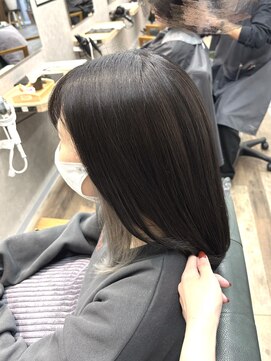 リベストバイジェービー 稲毛(li best. byjb) デザインカラー/フェイスフレーミング/暗めカラー［稲毛］