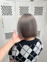 アドア 横浜(ADORE)&nbsp;【ADORE 横浜】ぱっつんボブ×グレージュ