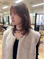 デビュー ヘアーメイク&nbsp;イメチェン/ホワイトブロンド/外ハネボブ/美髪/宜野湾/浦添