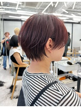 ビューナゴヤ 名駅(VIEW NAGOYA) イメチェン/美髪/ワイドバング/ブルーブラック/ショート