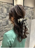 TOKIO ハーフアップ ヘアセット