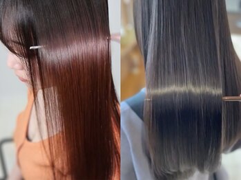 エン(en)の写真/自然なストレートを長時間キープ★酸熱トリートメント・酸性ストレートなど髪質改善メニュー多数◎