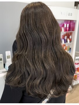 アヴァンス 広島本通店(AVANCE.) 髪質改善カラー オリーブグレージュ