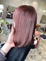 ラボアン 梅田店(lab.em.)&nbsp;髪質改善×暖色ボブスタイル